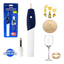 Caneta Gravadora Elétrica Grava Metais Jóias Plástico Vidros PIlha