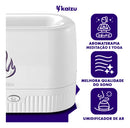 Umidificador De Ar Ultrassonico Chamas Lareira 3D Aromaterapia Óleos Essenciais Led Bivolt 110/220v Kaizu