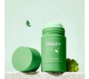 Máscara faciai para pele normal Apolo Green Mask Stick Green Mask 40g y 40mL