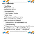 Tinta Tecido Fosca - Preto - 520 - Acrilex - 250 Ml