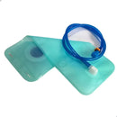 Refil Mochila Bolsa Hidratação Reservatório De Água 2 Litros Térmica Isotérmica Pedal Pulse Com Válvula Torneirinha Compatível Camelbak Cor Azul Lisa Corrida Bike Bicicleta Ciclismo Maratona Camping