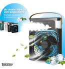 Climatizador De Ar Condicionado Com Reservatório Para Água E Gelo Portátil Woosh