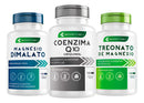 Magnesio Dimalato + L Treonato + Coenzima Q10 Combo Saude Sem Sabor