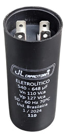 Capacitor 540-648 Uf X 110vac Para Partida Jl