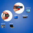 Conversor Adaptador De Vídeo Hdmi Macho Para Vga Femea Gurumania