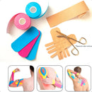 Fita Bandagem Elástica Adesiva Funcional Fisioterapia De Kinesio Tape Joelho Coluna Vertebral Ombro Ligadura Cor Sortida de acordo com a cor disponível em estoque