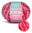 1 Fio Amigurumi Pelúcia Circulo 85g Maciez Avelu 3528 CARMIM