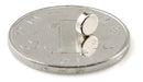 100pcs. Imã De Neodímio 5x2 Redondo Pequeno 5mm X 2mm N35
