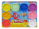 Massinha Play Doh Kit Com 8 Potes Arco Íris Hasbro