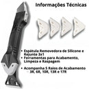 Espátula Removedora E Aplicadora De Silicone E Rejunte C/ Nf