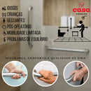 Kit 2 Barras De Apoio Banheiro 40cm Suporte Deficiente Físico E Idosos Casa Premier