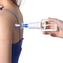 Kit 12 Ventosas Com Bomba Ventosa Terapia Massoterapia