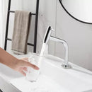 Torneira De Banheiro Link Lavatório Redonda Baixa 45 Graus Pia Cuba Balcão Rarometais Cor Cromada Brilhante