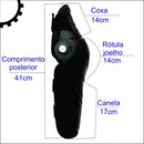 Protetor Joelheira Polisport Devil Articulado Motoqueiro