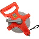 Trena De 50 Metros Fita De Fibra De Vidro Aberta 50m X 14mm