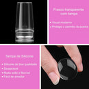 Carimbo De Silicone Decoração Unhas Com Raspador Francesinha Unha Manicure