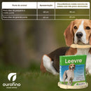 Coleira Anti Pulgas E Carrapatos Leevre M/g - 63cm Ouro Fino