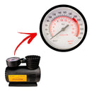 Mini Compressor Ar 300psi Pra Pneu Carro Moto Bicicleta Cor Preto
