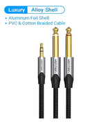 Cabo Audio Estéreo P2 Para 2 P10 Mono 1m Vention Barhf