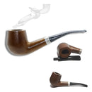 Cachimbo Madeira Curvo Umbanda Preto Velho Envio 24 Horas