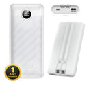Power Bank 20000mah Carregador Portátil Super Rápido Para Iphone Samsung Motorola 22.5w 5 Portas Usb De Entrada/saída Dtimp
