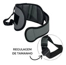 Apoio Protetor Cabeça Infantil Cadeirinha Carro Ergonômico Liso Preto