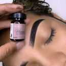 Henna Menela Preto Profissional Para Designer De Sobrancelhas 2.5g Com Fixador e Nanotecnologia