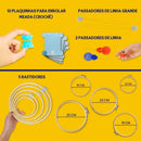 Bastidores De Madeira Kit Completo Para Bordado 01vr C/bolsa - NYBC