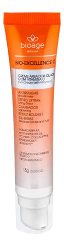 Creme Clareador Area Olhos Vitamina C Bio-excellence Bioage Tipo de pele Todo tipo de pele
