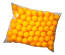 Bolinhas De Ping Pong Laranja Pacote C/ 18 Unidades