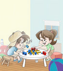 Jogo Da Velha Hash Toy Infantil Tabuleiro Interativo Color