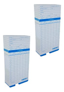 Topdata Cartão De Ponto Relógio Cartográfico 500 Unidades