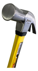Martelo Tipo Unha 27mm Profissional Fiberglass Cabeça em Aço Carbono e Cabo de Fibra Empunhadura Emborrachado Ferramentas Fertak
