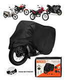 Capa moto couro PROTEGE Impermeável cor Preto G