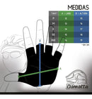 Luvas Damatta Curtas Eco Preto P