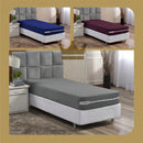 Capa De Colchão De Malha Gel Gramatura 55 Zíper Reforçado