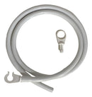 Kit Mangueira P/ Banheira Burigoto Original Com Tampa E Branco