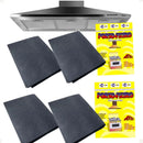 4 Filtros Mantas P/ Coifa Depurador Exaustor Todas Marcas