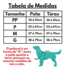 Coleira Para Cachorros Peitoral Com Alça Stillo Pit Bu Preto G