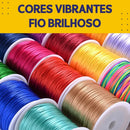 Fio De Seda - Cordão Rabo De Rato 2mm - Branco - Nybc Cor Branco (101)