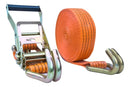 Cinta Com Catraca Carga 5 T 50mm 10metro Caminhão Amarração Laranja
