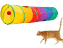 Brinquedo Interativo Para Gatos Pets Túnel Labirinto Colorido