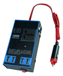 Inversor Energia 1500w Carro Caminhão Tomada 12-24v A 220v inversor reliable Conversão de 12V/24V para 220V