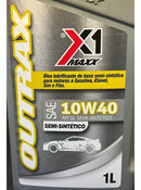 01l Óleos Motor X1 Maxx Sae 10w40 Api Sl Semi-sintético