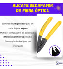 Kit Ferramentas Fibra Óptica Ftth Profissional 15 Peças 10km Preto