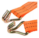 Cinta Com Catraca Carga 5 T 50mm 10metro Caminhão Amarração Laranja