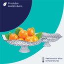 Saladeira Ruvolo, Fruteira Cozinha Mesa, Fruteira Vidro com Pé