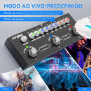 Pedal de Efeito M-Vave Cube Baby Preto Multifuncional Guitarra Elétrica