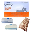 Colchão De Ar Pneumático Inflável Hospitalar 110v Supermedy Cor Bege