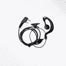 Kit 10 Fone Para Radio Comunicador Ouvido Baofeng 777s Uv5r